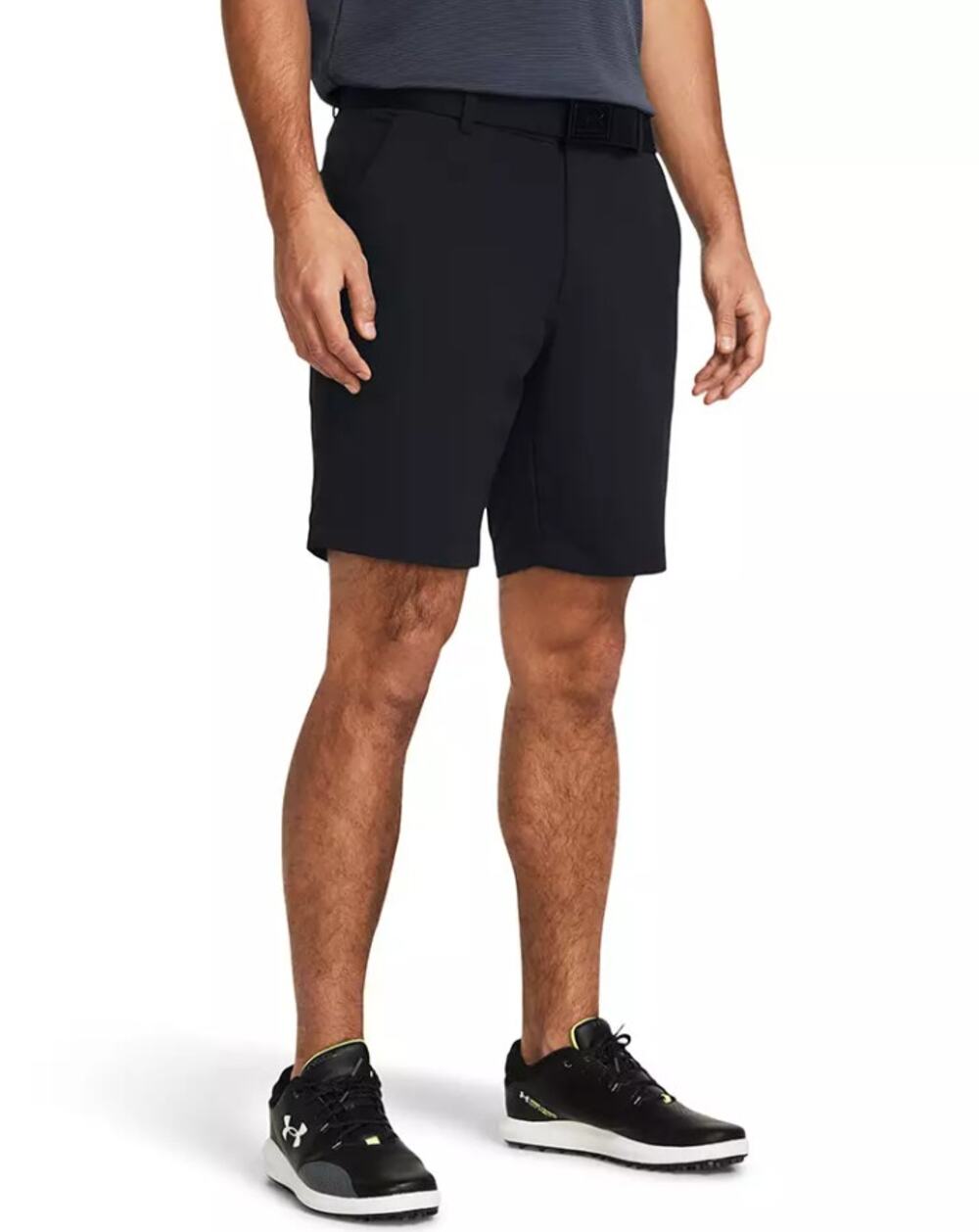 UNDER ARMOUR Men's Matchplay Shorts Size 32 Black 9" INSEAM Performance NWT